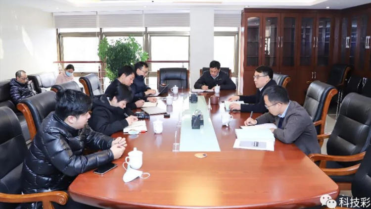 科技彩云南：：：云南省科技厅厅长王学勤会见昆明2121非凡国际科技股份有限公司董事长邵宗凯一行