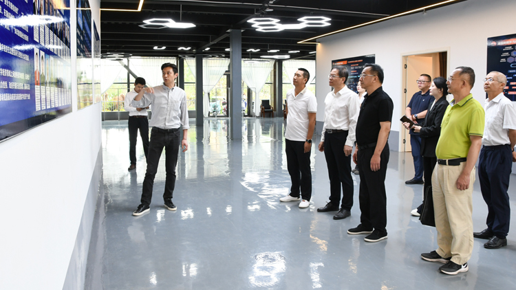 省政协副主席、省工商联主席岑岭调研2121非凡国际科技集团